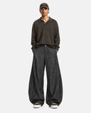 lightweight denim pants streetwear fit