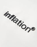 White Logo Cotton Tees | Inflation Streetwear inflation