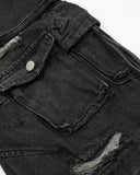 Multi Pockets Cargo Wide Leg Jeans | Inflation Streetwear INFLATION