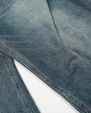 Whisker Acid Washed Barrel Jeans| Inflation Streetwear INFLATION