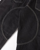Contrast Stitch Barrel Jeans | Inflation Streetwear INFLATION