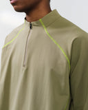 Quick-Dry Quarter Zip Up Long Sleeve Tee | INFLATION Streetwear INFLATION