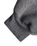 INFLATION Grey Boxy Zip Up Hoodies INFLATION