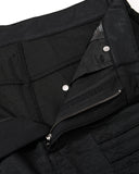 Black Graphic Wide Leg Pants | Inflation Streetwear