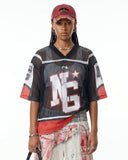 Colorblock Mesh Jersey T-Shirt| Inflation Streetwear INFLATION