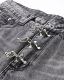Washed Barrel Wide Leg Jeans | Inflation Streetwear INFLATION