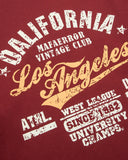 Retro Letter Print Layered Stripe T-Shirt | Inflation Streetwear INFLATION