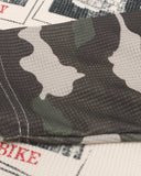 Retro Camo Sleeve Graphic Waffle T-Shirt | Inflation Streetwear