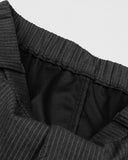 Pinstripe Stud Detail Tailored Shorts | Inflation Streetwear INFLATION