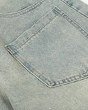 Acid Wash Rhinestone Baggy Jeans | Inflation Streetwear INFLATION