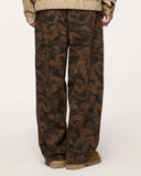 Camo Ripped Cargo Pants | Inflation Streetwear INFLATION