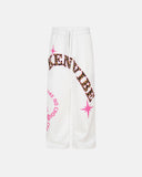 Leopard Appliqué Wide-Leg Sweatpants | Inflation Streetwear