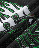 Flame Print Mesh Tees | Inflation Streetwear INFLATION
