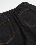 Contrast Stitch Raw Barrel Jeans | Inflation Streetwear INFLATION