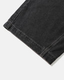 Flame Graphic Washed Barrel Jeans | Inflation Streetwear