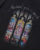 Washed Graphic Boxy Waffle T-Shirt | Inflation Streetwear INFLATION