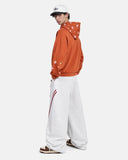 Distressed Star Boxy Zip Up Hoodie | Inflation Streetwear