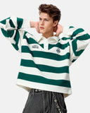 Green Rugby Polo Shirt | Inflation Streetwear INFLATION