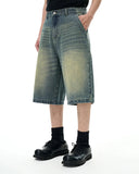 Retro Washed Denim Shorts | Inflation Streetwear INFLATION