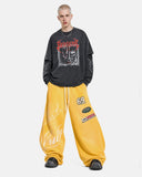 Retro Graphic Barrel Sweatpants | Inflation Streetwear