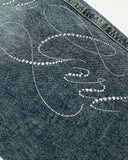 Rhinestone Acid Wash Baggy Jeans | Inflation Streetwear INFLATION
