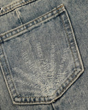 Eyelet Radiant Distress Baggy Jeans | Inflation Streetwear INFLATION