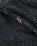 Contrast Stitching Raw Baggy Jeans | Inflation Streetwear INFLATION