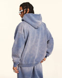 Acid Washed Zip Up Hoodies | Inflation Streetwear INFLATION