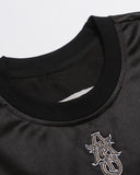 Gothic Embroidered Mesh Jersey | Inflation Streetwear