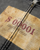 Graphic Acid Wash Zip Up Hoodies | Inflation Streetwear INFLATION