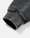 Washed Script Graphic Zip Up Hoodie | Inflation Streetwear
