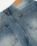 Acid Wash Whisker Bamboo Weave Jeans | Inflation Streetwear INFLATION