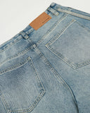 Acid Wash Striped Side Baggy Jeans | Inflation Streetwear INFLATION