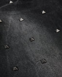 Studded Vintage Washed Wide Leg Jeans | Inflation Streetwear