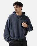 Washed Fleece Boxy Hoodie | Inflation Streetwear