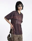 Tribal Pattern Mesh Jersey | Inflation Streetwear INFLATION