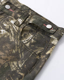 Pink Embroidered Camo Baggy Pants | Inflation Streetwear INFLATION