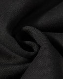Cropped Script Zip Hoodie Oversized | Inflation Streetwear