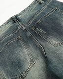 Acid Washed Ripped Baggy Barrel Jeans | Inflation Streetwear INFLATION