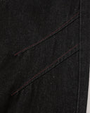 Stitching Deconstructed Raw Bootcut Jeans | Inflation Streetwear INFLATION
