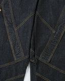 Stitching Button Up Baggy Jeans | Inflation Streetwear INFLATION