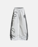 Script Stripe Baggy Sweatpants| Inflation Streetwear INFLATION