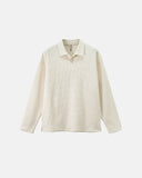 Waffle Long Sleeve Polo Shirts | Inflation Streetwear INFLATION
