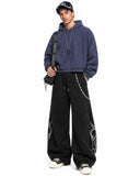 Washed Distressed Barrel Sweatpants | Inflation Streetwear INFLATION