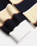 Retro Striped Rugby Polo Shirt | Inflation Streetwear
