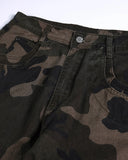 Studded Camo Barrel Jeans | Inflation Streetwear