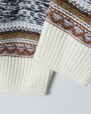 Round Neck Stripe  Jacquard Pullovers | Inflation Streetwear INFLATION