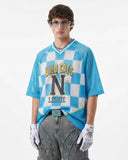 Varsity Checkerboard Mesh Jersey | Inflation Streetwear INFLATION