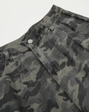 Embroidered Camo Cargo Shorts | Inflation Streetwear INFLATION