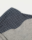 Checkered Patchwork Barrel Sweatpant | Inflation Streetwear INFLATION